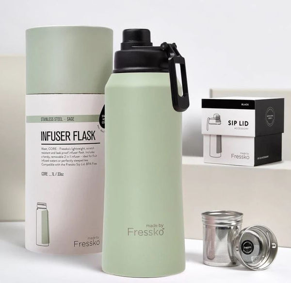 Insulated Stainless Steel - CORE 1 Litre + Siplip for FREE