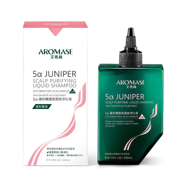 5α juniper scalp purifying liquid shampoo 260ml (護色Colour protection)
