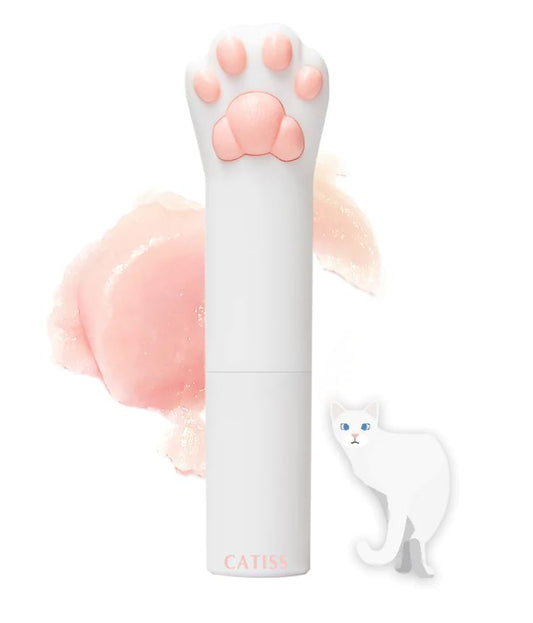 White Cat Paw Design Lip Balm - Original Pure Hydration