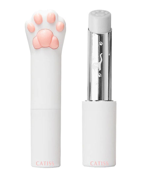 White Cat Paw Design Lip Balm - Original Pure Hydration
