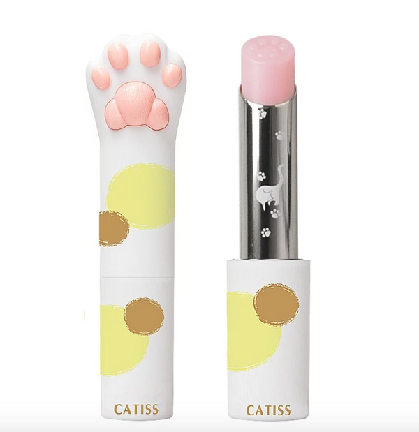 CATISS New Cat Palm Lip Balm - Tortoiseshell Cat Berry Flavor (Color Awakening)
