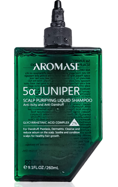 AROMASE 5α Juniper Scalp Purifying Liquid Shampoo