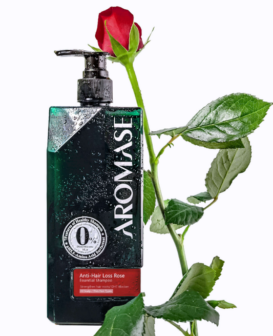 AROMASE Anti-hair Loss Rose Essential Shampoo 400ml