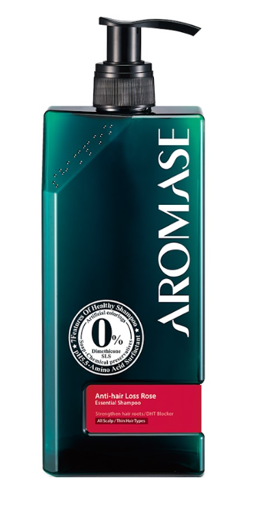 AROMASE Anti-hair Loss Rose Essential Shampoo 400ml