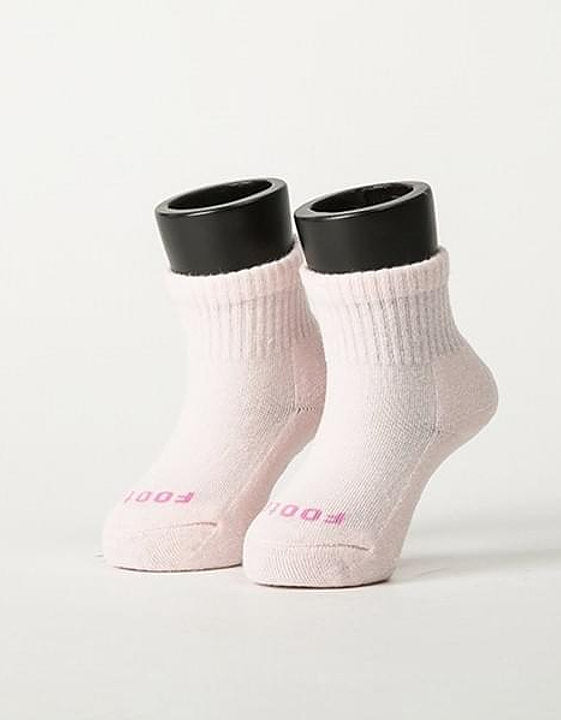 Simple Baby Cushion Socks - pink - XS (8-12cm)