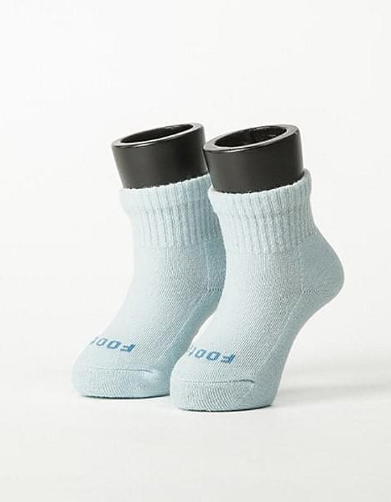Simple Baby Cushion Socks - blue - XS (8-12cm)