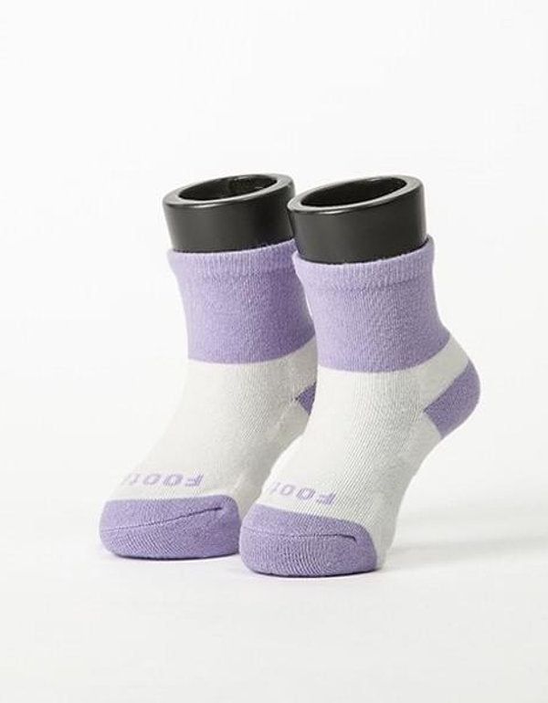 Duotone Baby Cushion Socks - Purple - XS (8-12cm)