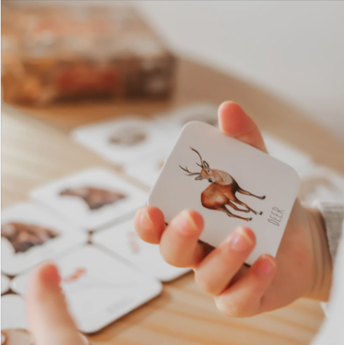 Woodland Memory Card Game