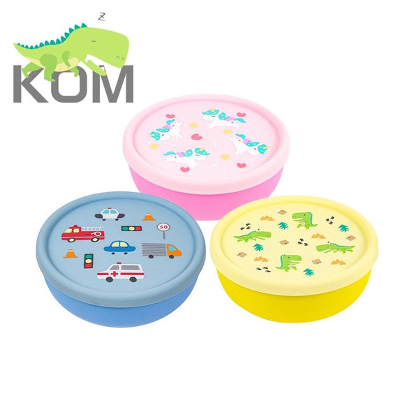 KOM 台灣製 矽膠隔熱碗