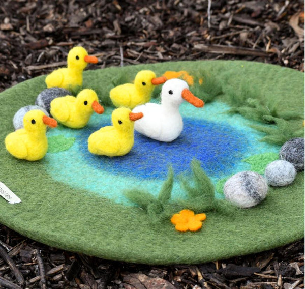 Duck Pond with 6 Ducks Play Mat Playscape (PRE-ORDER)