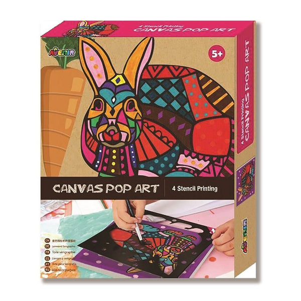 AVENIR - CANVAS POP ART - RABBIT