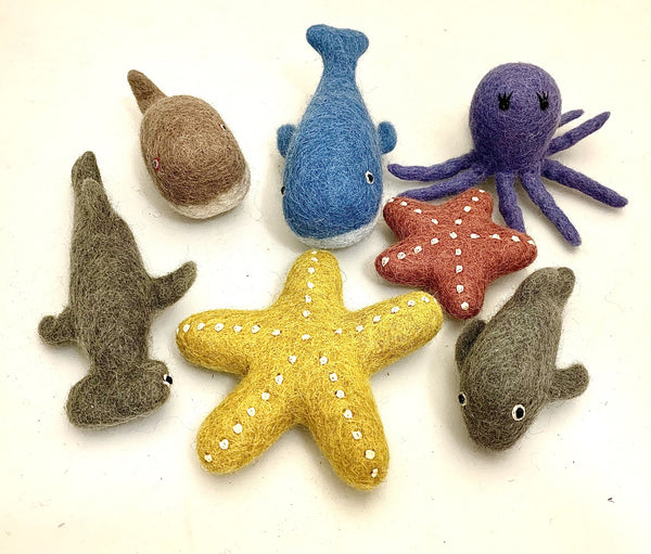 Sea Animal Set/7pc