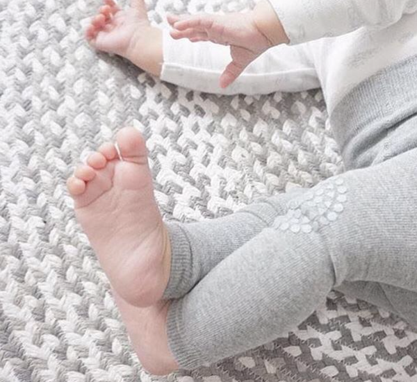 Crawling Leggings - Grey Melange