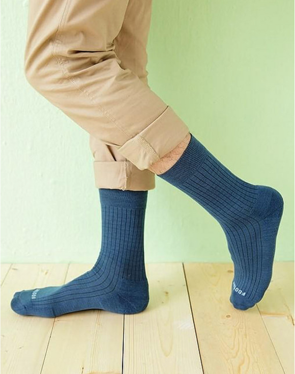 Gentleman MICRO MOLECULAR Sport Socks (Blue) Men Size L