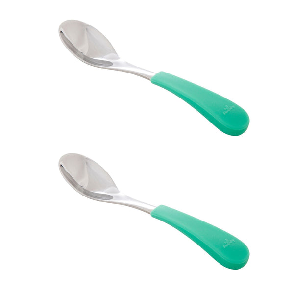 Avanchy Stainless Steel Baby Spoons 2 Pack