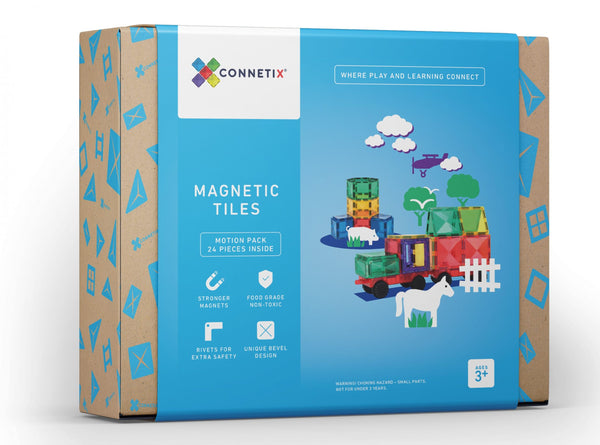 Connetix Tiles 24 Piece Car Pack