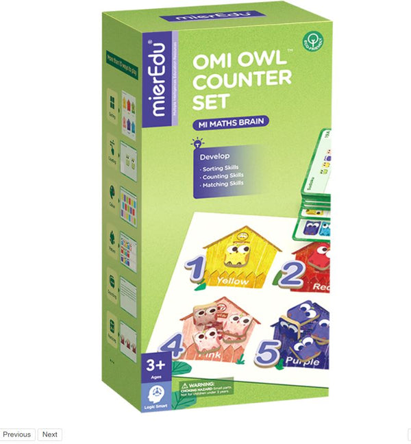 Maths Counting Series - Omi Owl Counter Set