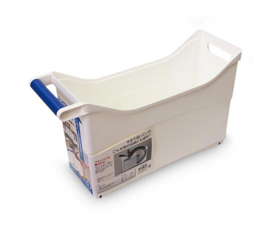 INOMATA Storage tray on wheels